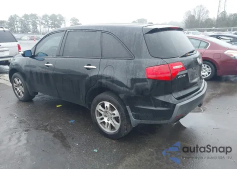 2008 Acura Mdx Technology Package z USA, uszkodzony, nr VIN 2HNYD28688H548714